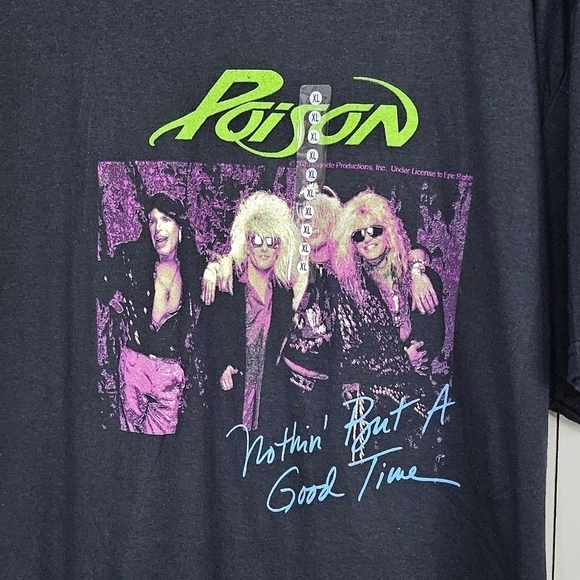 Poison T-Shirt, Size XL, NWT - Picture 2 of 5